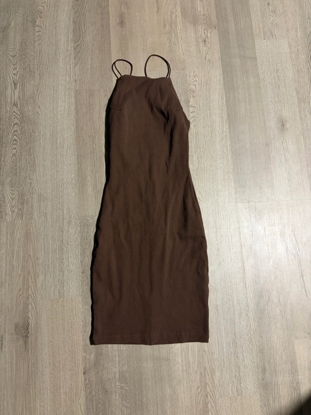 Brown Mini Dress